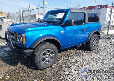 2024 Ford Bronco Big Bend from USA, damaged, VIN 1FMDE7AHXRLA09733